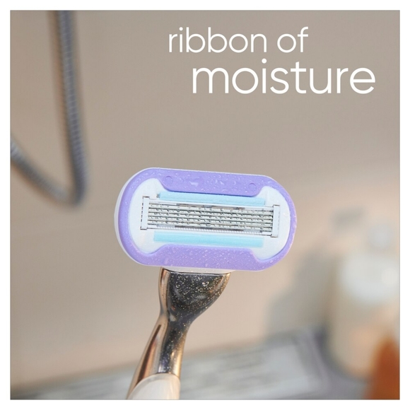 🐢2/$15 Gillette Venus Deluxe Smooth Platinum Women's Razor Handle + 1 Refill - Picture 5 of 9